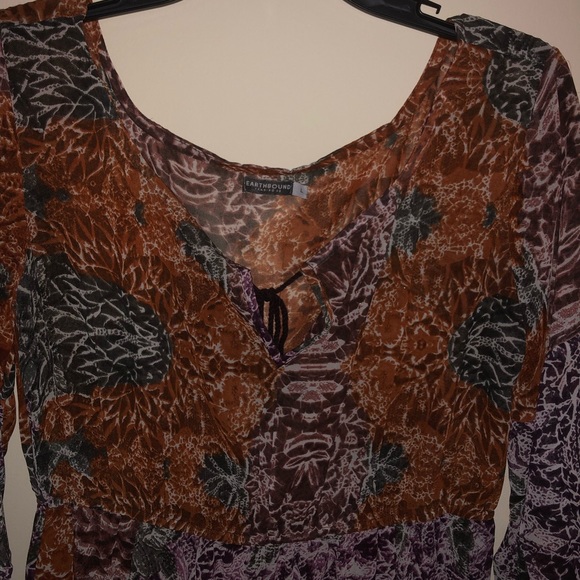 sleeves maxi dress - Picture 2 of 5